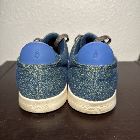 Allbirds Shoes Men’s Size 11 Wool Runner Mizzles WRM Green Lace Up - Picture 4 of 6